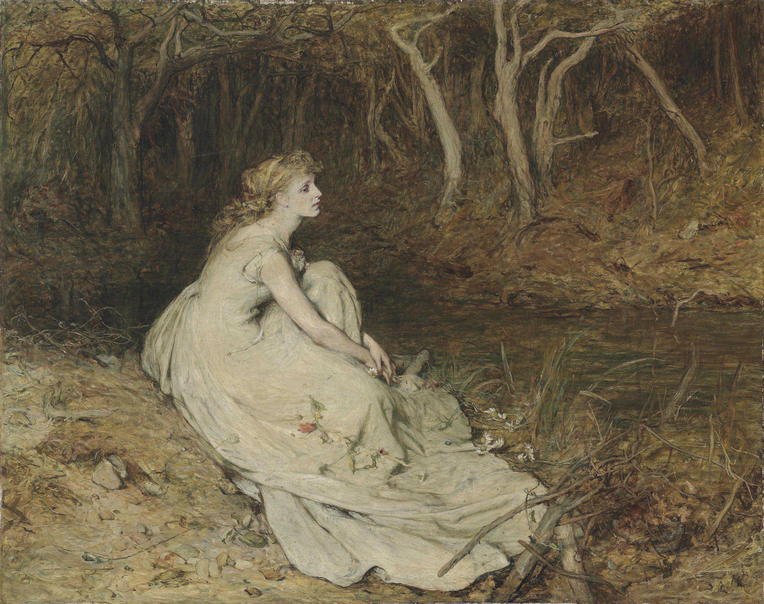 Sir William Quiller Orchardson, R.A. - Ophelia