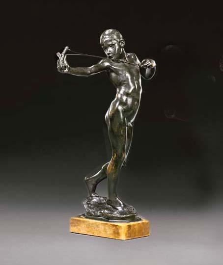 Sir William Reid Dick, K.C.V.O., R.A. - The Catapult Or Slingboy