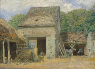 Sir William Rothenstein - A Farm in Burgundy