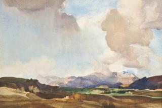 Sir William Russell Flint, P.R.W.S., R.A. - View Of Lochaber, Scotland