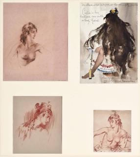 Sir William Russell Flint, R.A., P.R.W.S., R.S.W. - Cecilia