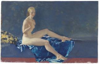 Sir William Russell Flint, R.A., P.R.W.S., R.S.W. - Eustacia