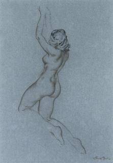 Sir William Russell Flint, R.A., P.R.W.S., R.S.W. - Female Nude