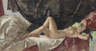 Sir William Russell Flint, R.A., P.R.W.S., R.W.S., - Jasmin