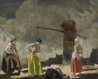 Sir William Russell Flint, R.A., P.R.W.S. - British the Scales
