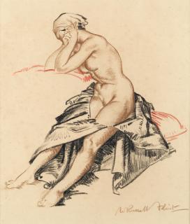 Sir William Russell Flint R.A., P.R.W.S. - Lemnian Woman