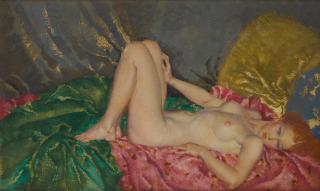 Sir William Russell Flint, R.A., P.R.W.S. - Madelina