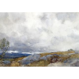 Sir William Russell Flint, R.A., P.R.W.S. - The Silence Of The Moor