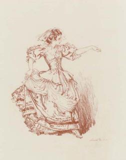 Sir William Russell Flint, R.A. - Saraband