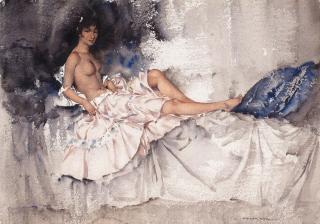 Sir William Russell Flint, RA, PRWS - Amythist