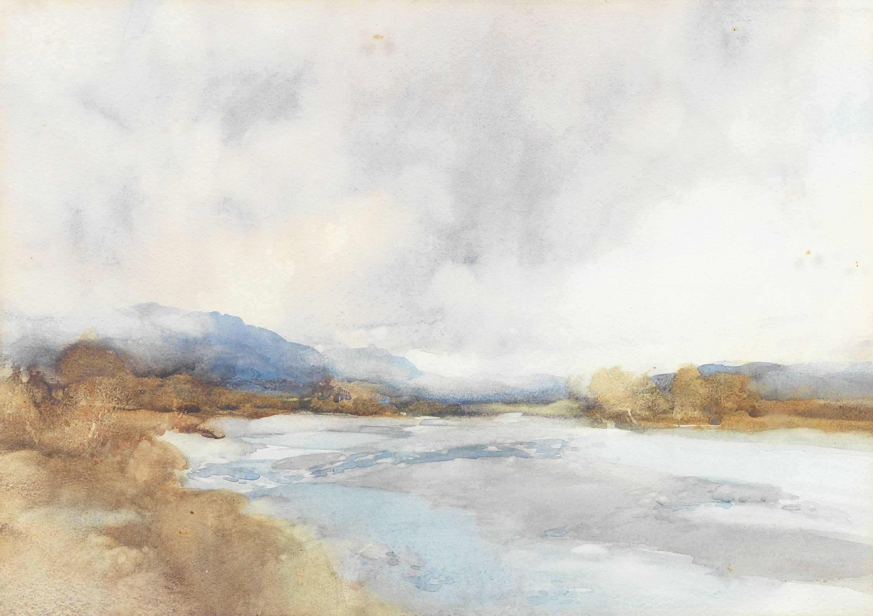 Sir William Russell Flint RA Prws - Glen Feshie