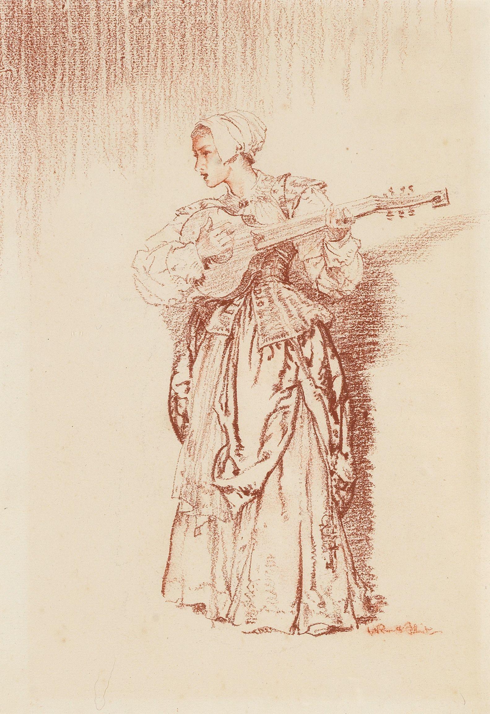 Sir William Russell Flint Ra Prws - Melody