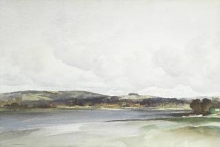 Sir William Russell Flint, RA, PRWS - \'The Peaceful Estuary\'
