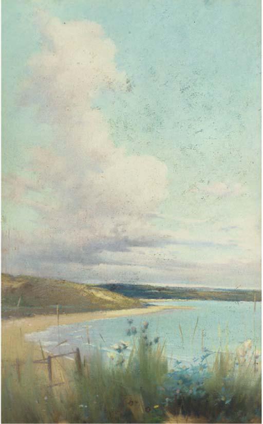 Sir William Samuel Henry Llewellyn - A summer\'s day on the coast