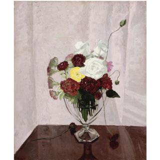 Sir Winston Churchill, K.G., O.M., F.R.S., HON. R.A. - Flowers