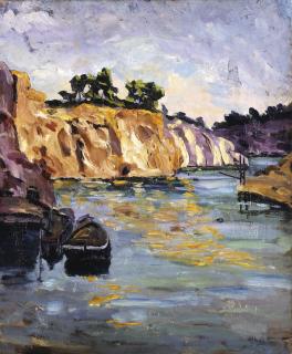 Sir Winston Churchill, K.G., O.M., F.R.S., Hon. R.A. - Les Calanques À Cassis