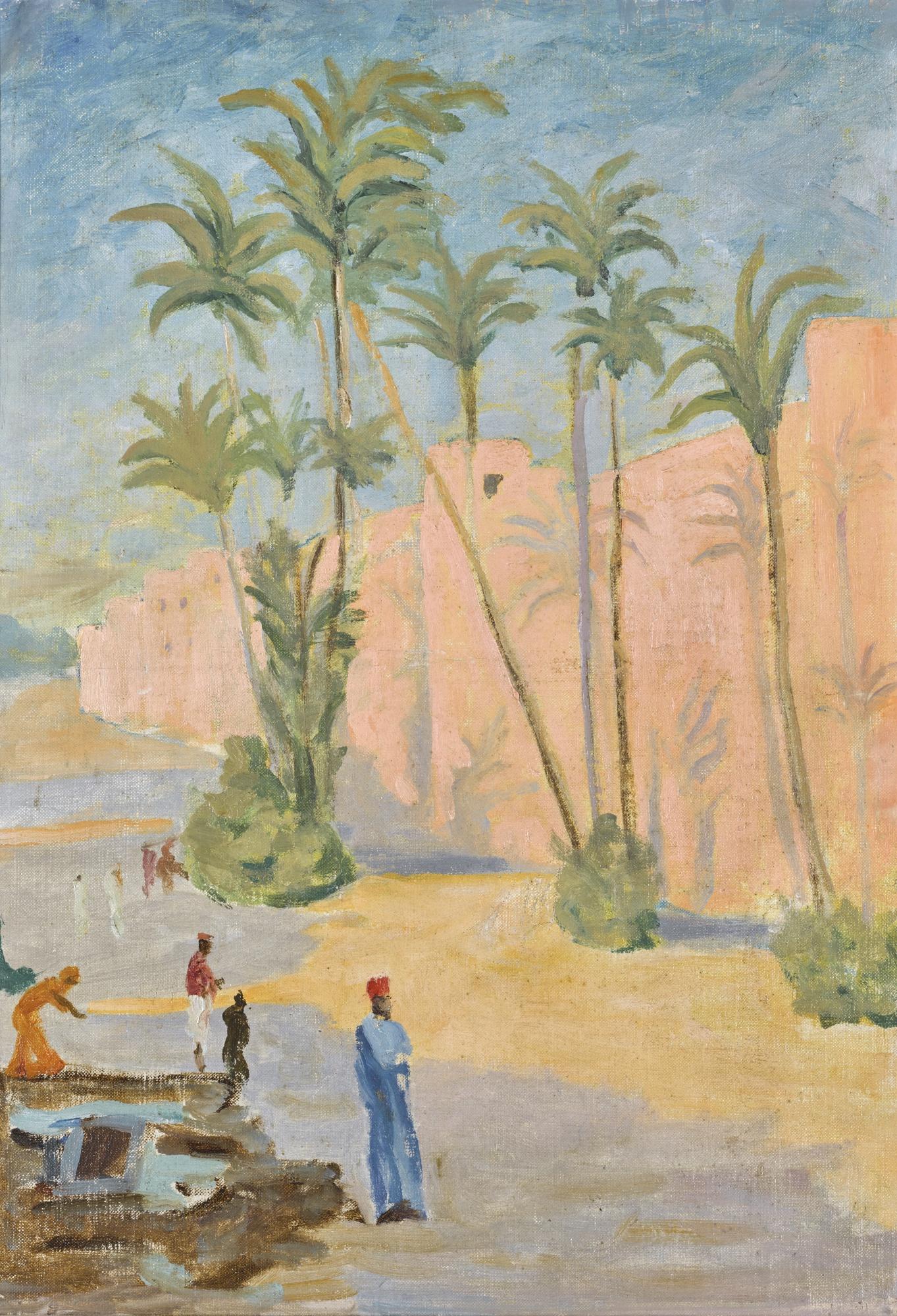 Sir Winston Churchill, K.G., O.M., F.R.S., Hon. R.A. - Marrakech