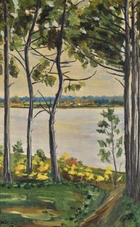 Sir Winston Churchill, K.G., O.M., F.R.S., Hon. R.A. - Mimizan