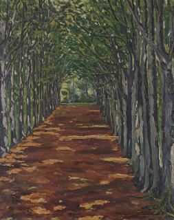 Sir Winston Churchill, O.M., R.A. - The Cathedral, Hackwood Park