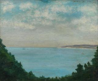 Sir Winston Spencer Churchill O.M., HON. R.A. - Branksome Dene 50 x 60 cm. (19 11/16 x 23 5/8 in.)