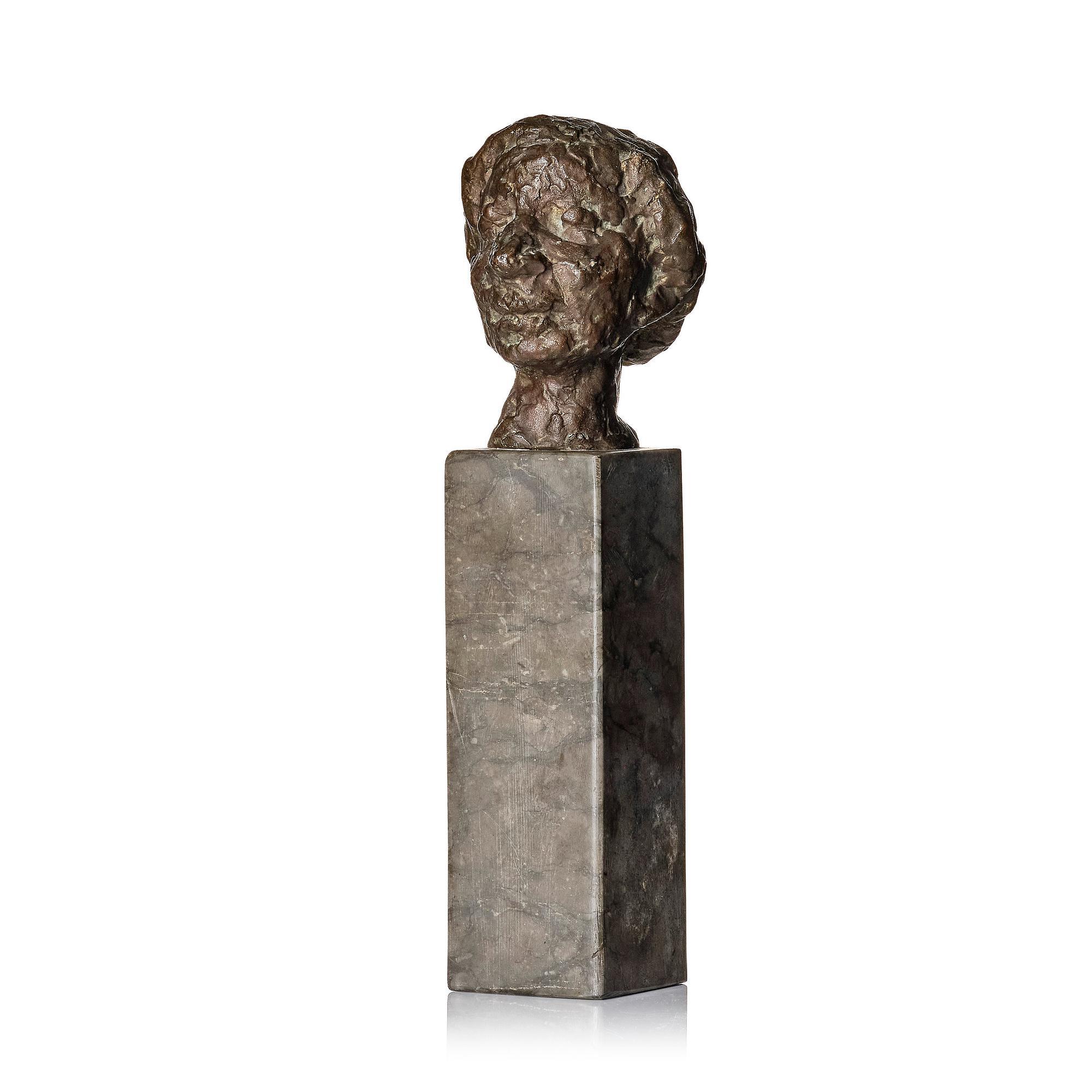 Siri Derkert - Portrait bust of Elin Wägner (1882-1949)