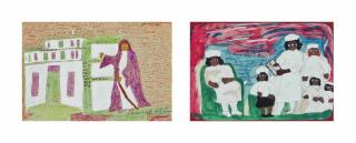 Sister Gertrude Morgan - The Master at the Door and Prophetess Morgan; two works