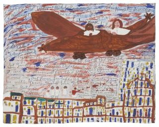 Sister Gertrude Morgan - Untitled (Airplane)