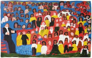 Sister Gertrude Morgan - Untitled (Everlasting Gospel Teacher)