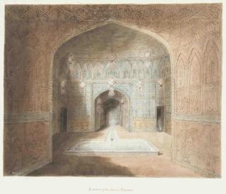 Sita Ram - Interior of the Aeenu Khanah