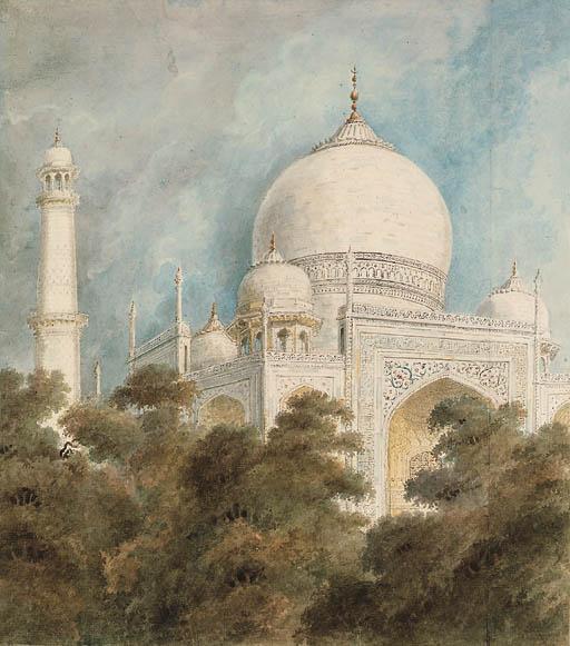 Sita Ram - The Taj-Mahal from the south-east, Agra