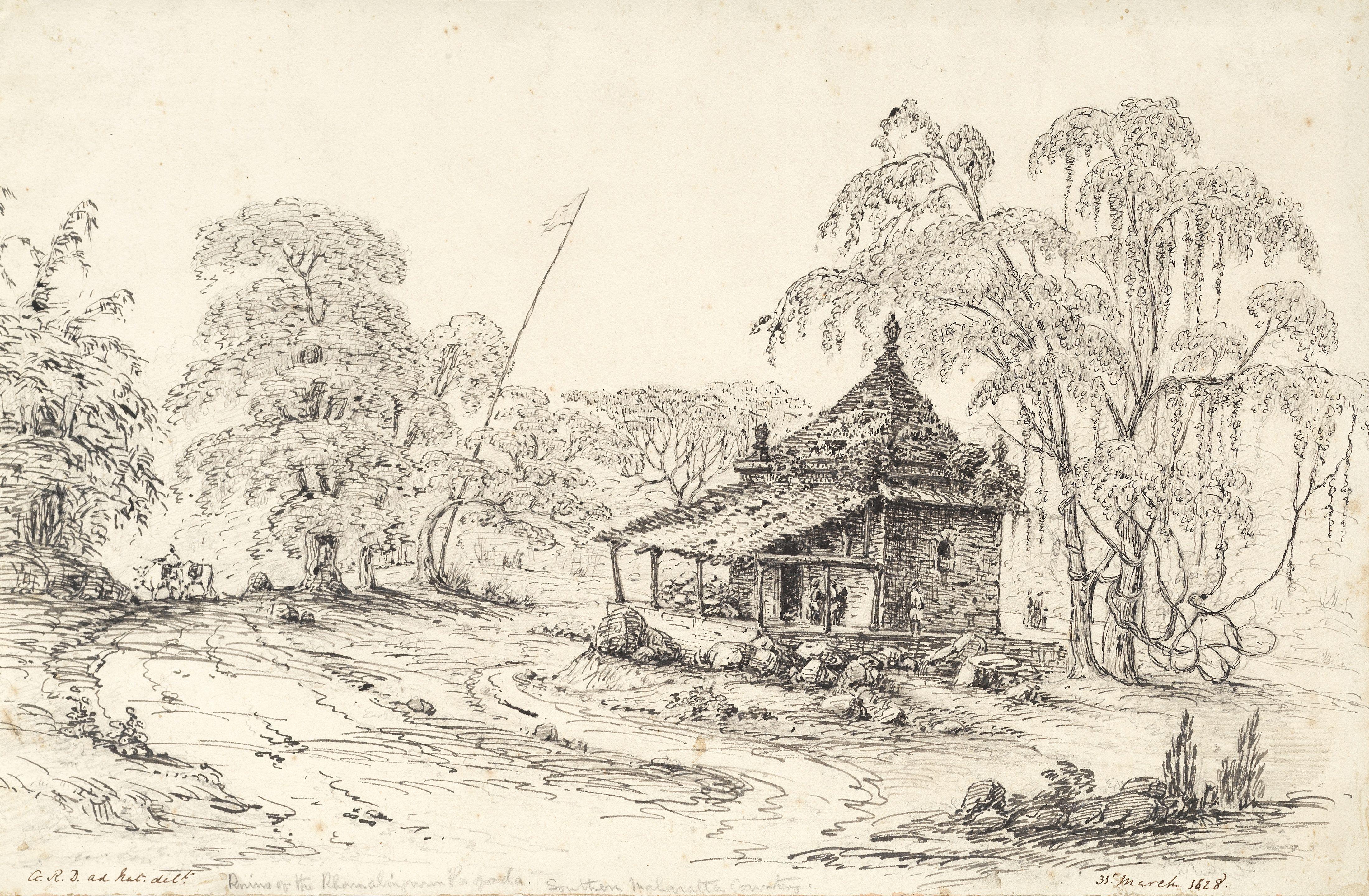 Six Views In India To Include: \'Butteesa On The Jumna\'