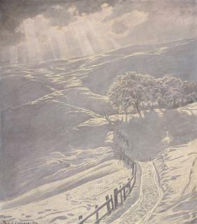 Sixtus Z. von Dzbanski - After the snow