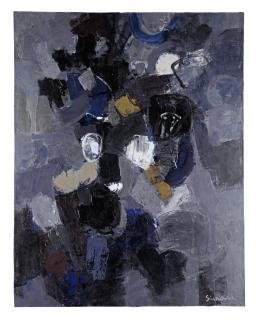 Sizu Simada - Untitled (Composition)