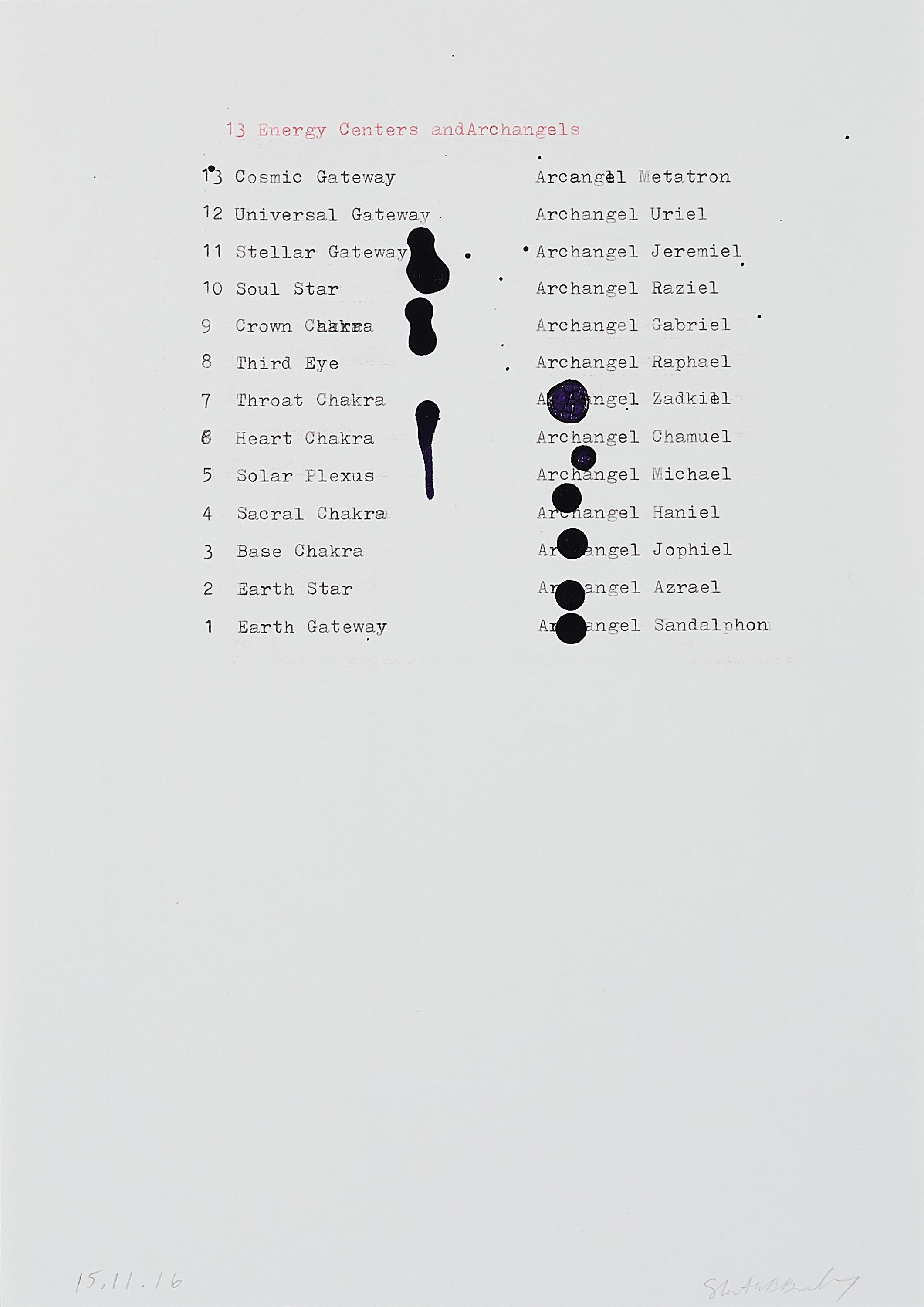 Slater Bradley - 13 Energy Centers and Archangels.