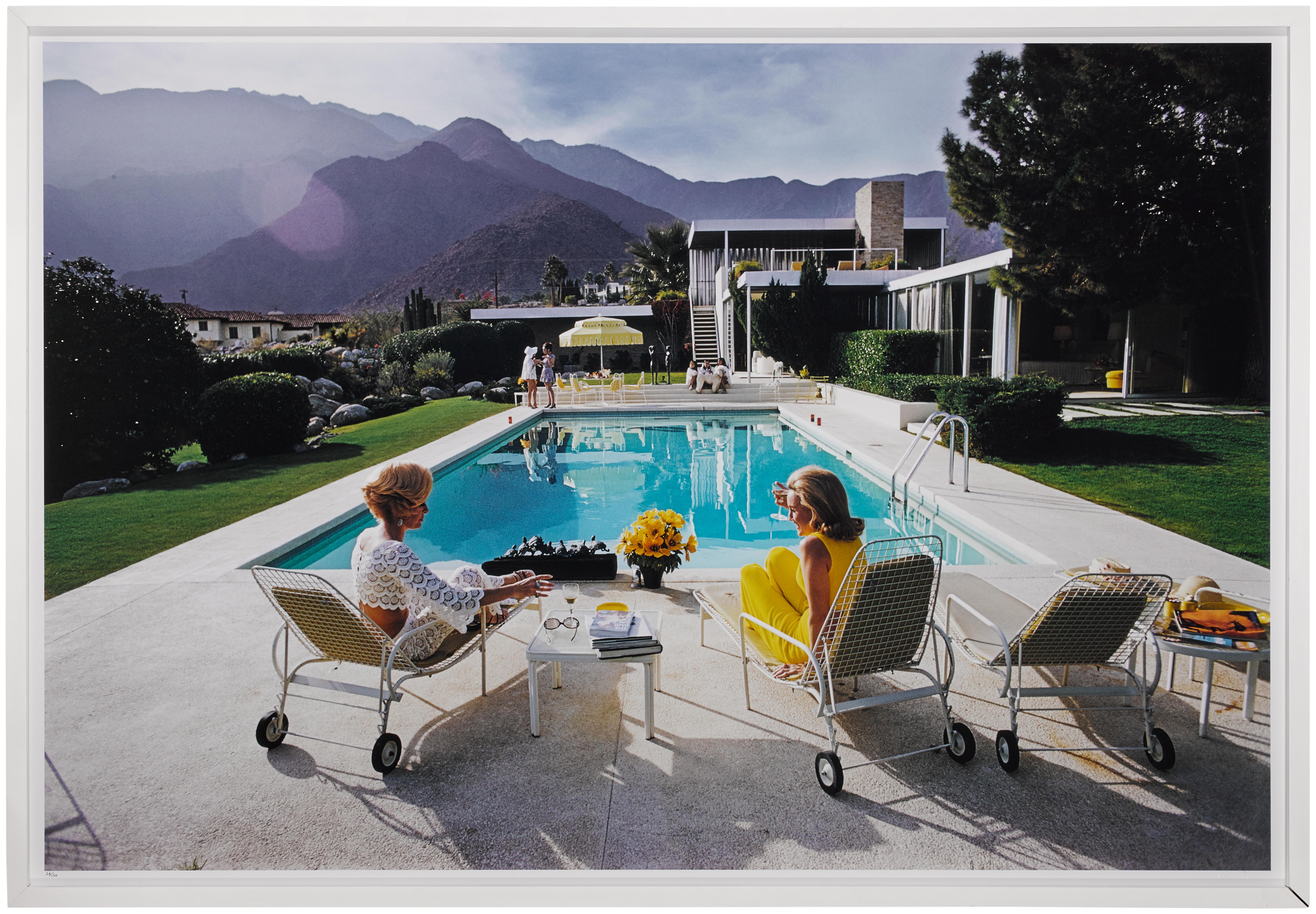 Slim Aarons - Poolside Pairs