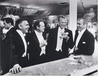 Slim Aarons - The Four Kings of Hollywood (Clark Gable, Van Heflin, Gary Cooper and Jimmy Stewart), 1957