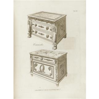Smith, George - A Collection Of Designs For Household Furniture And Interior Decoration. London: J. Taylor, 1808