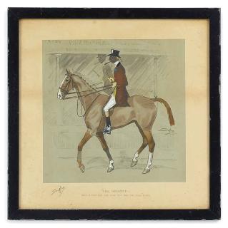 Snaffles - The spooney - who hunts for the ride out and the ride home