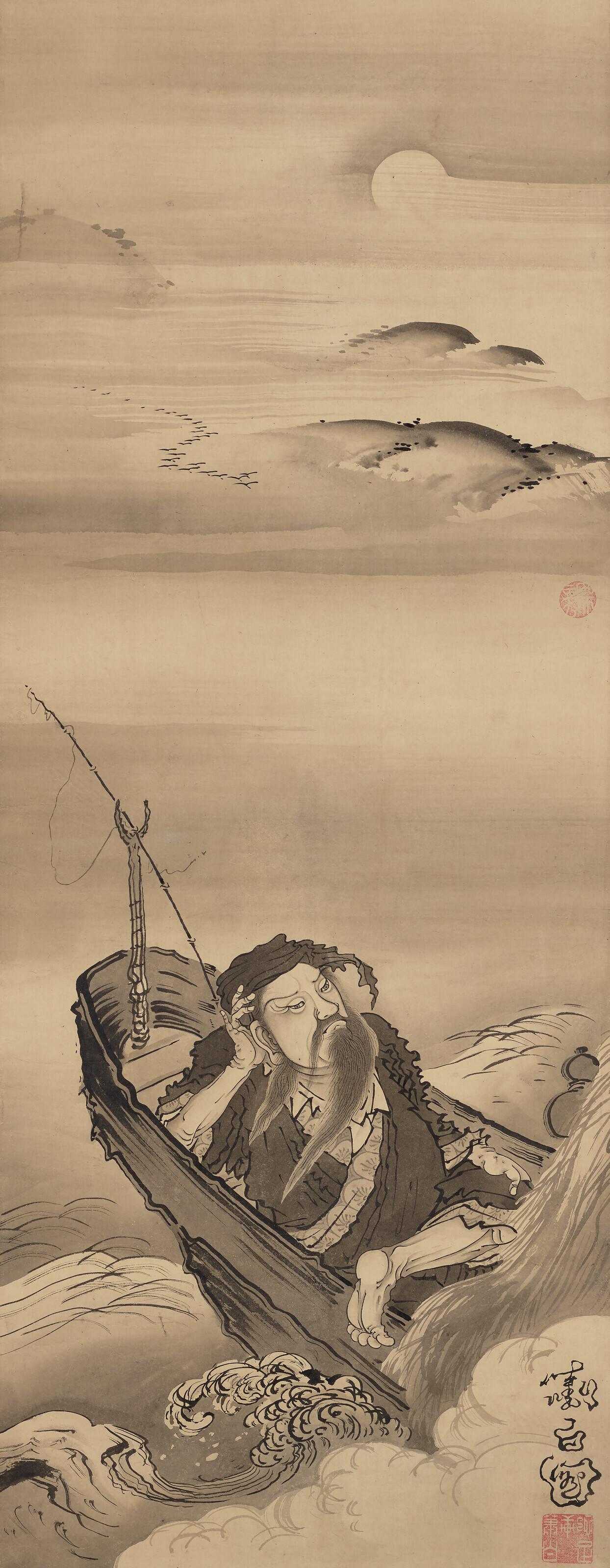Soga Shohaku - Taikobo (Jiang Ziya)