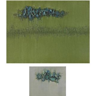 Sohan Qadri - Pair Of Untitled Works 