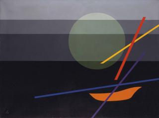 Sohrab Sepehri - Untitled (from the Abstract series)