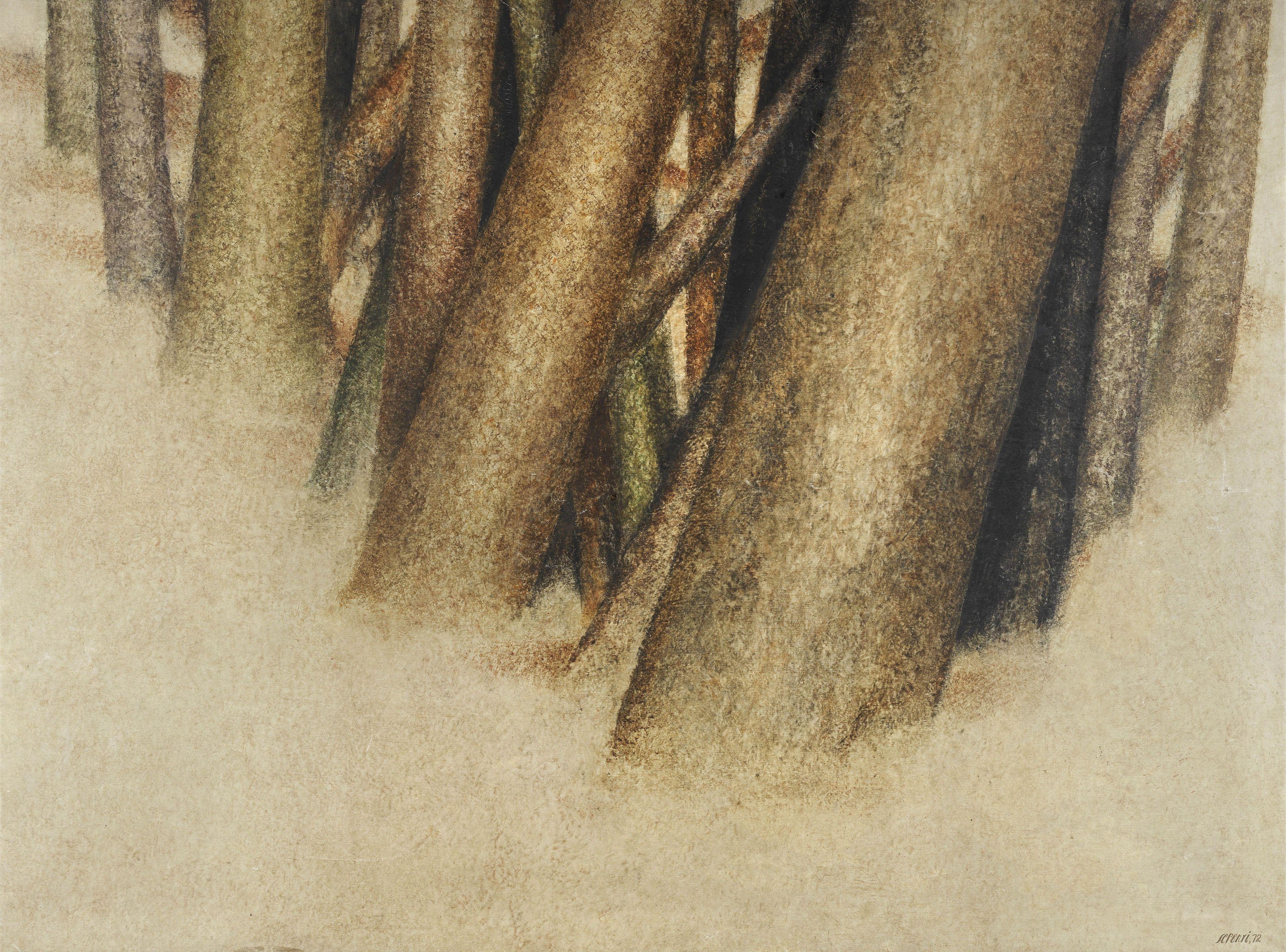 Sohrab Sepehri - Untitled (From The Tree Trunk Series)