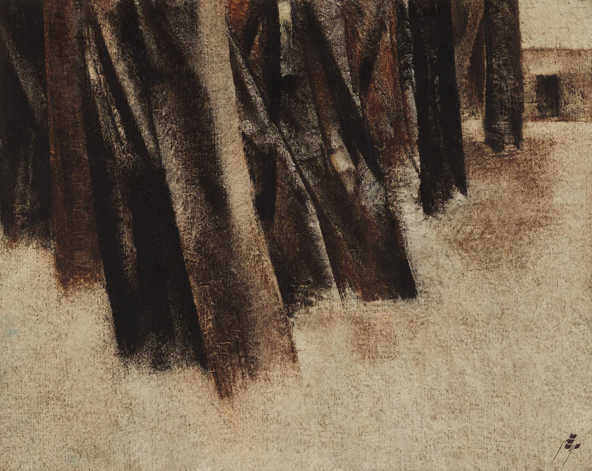 Sohrab Sepehri - Untitled (From the Tree Trunk Series)