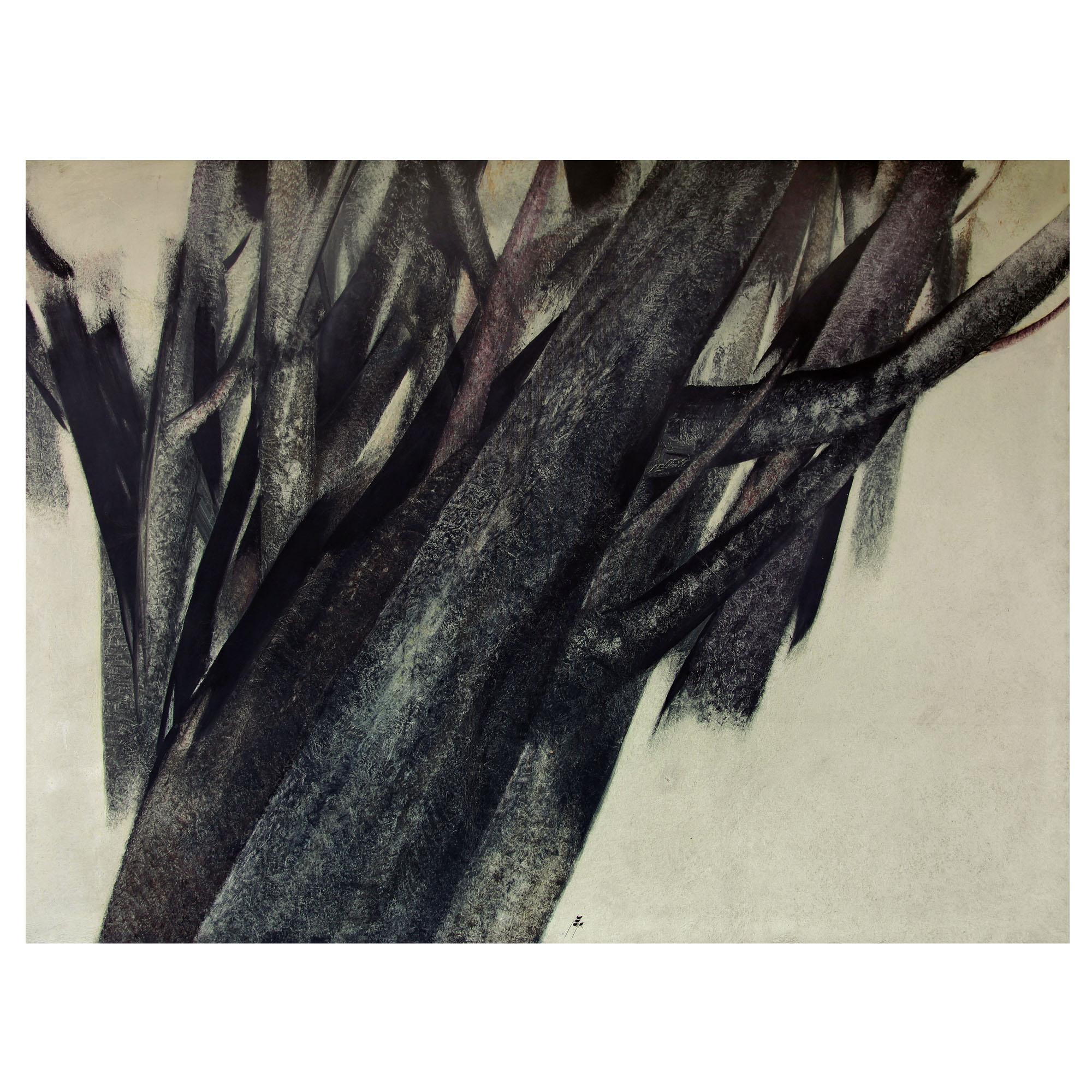 Sohrab Sepehri - Untitled (From The Tree Trunks Series)