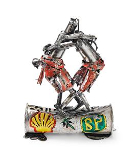 Sokari Douglas Camp - Wrestling Shell BP