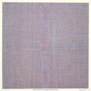 Sol LeWitt - 4 Bll. aus: Arcs from sides or corners, grids and circles