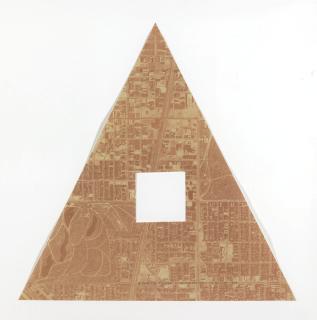 Sol Lewitt - A Triangle Of Chicago Without A Square
