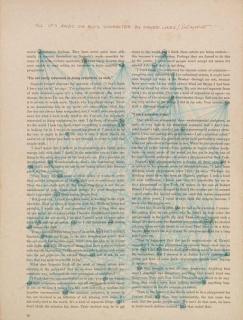 Sol LeWitt - All ifs ands or buts connected by green lines