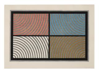 Sol LeWitt - Arcs From Four Corners