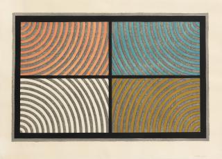 Sol Lewitt - Arcs From Four Corners